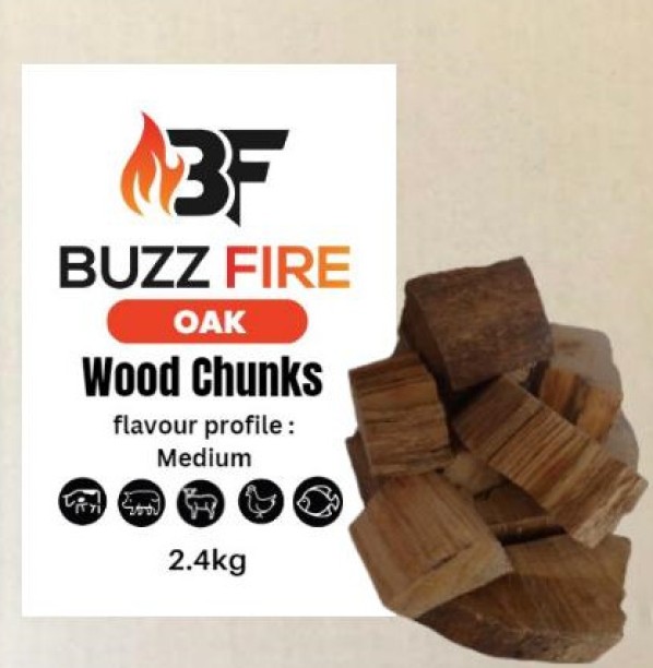 Buzz Fire Oak Wood Chunks