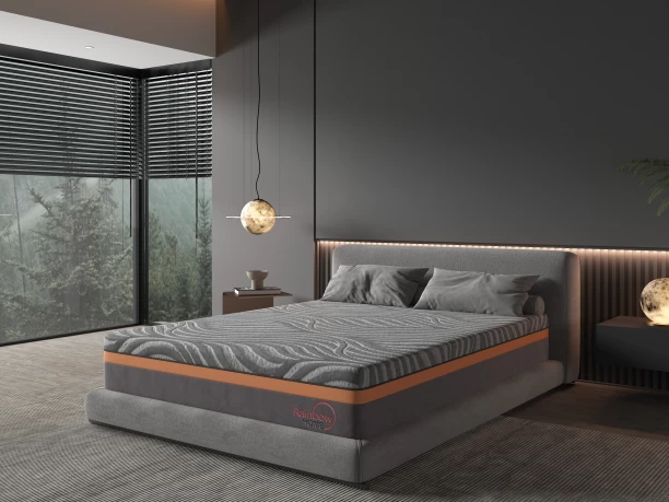 Rainbow Home Florida mattress, 30cm hybrid memory foam spring mattress, bamboo fiber fabric mattress, suitable for those who pursue deep sleep 30 cm Queen Hybrid Memory Foam and Pocket Spring Mattress