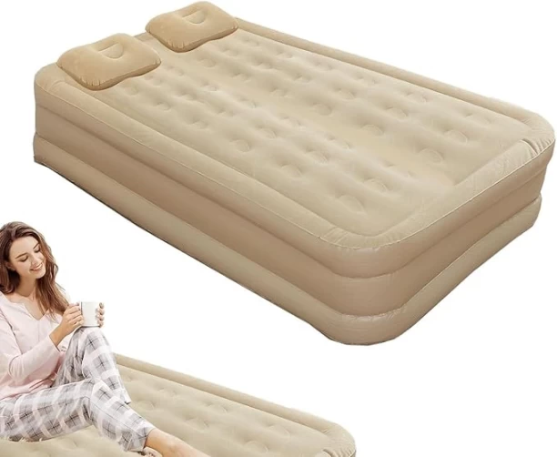 JUSTSIMPLIFIED Foldable Cushion Air Bed 45 cm Double Latex Foam Mattress