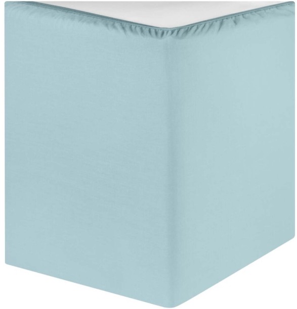 Primaries Bed Wrap 144 TC Polycotton Queen Solid Fitted (Elastic) Bedsheet Adults