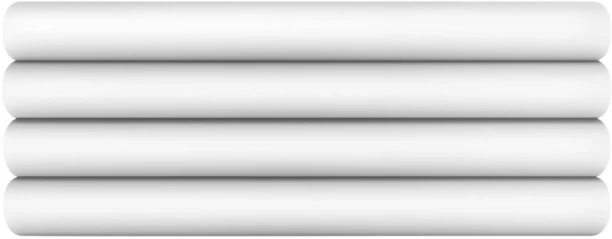 Sheraton T200 Poly Cotton Percale 200 TC Cotton Double Solid Fitted (Elastic) Bedsheet Adults