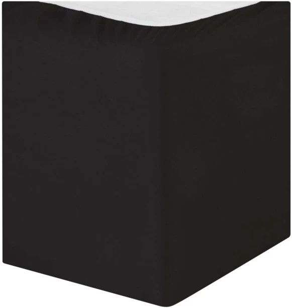 Primaries Bed Wrap 144 TC Polycotton Queen Solid Fitted (Elastic) Bedsheet Adults