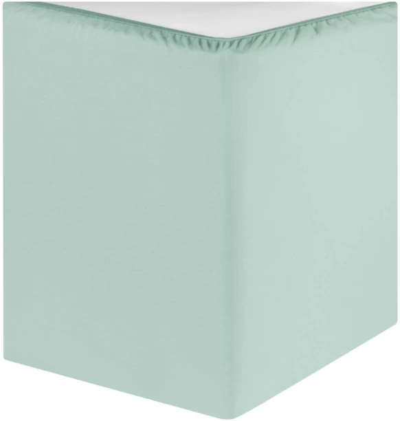 Primaries Bed Wrap 144 TC Polycotton Queen Solid Fitted (Elastic) Bedsheet Adults