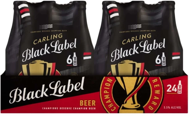 Carling Black Label Lager Bottle