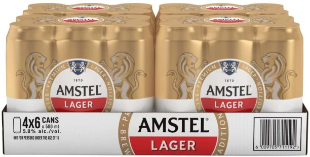 Amstel Lager Can