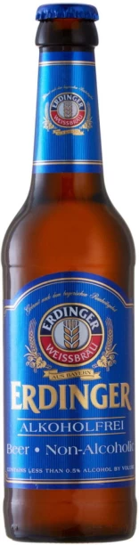 Erdinger Alkoholfrei Non Alcoholic Beer Bottle
