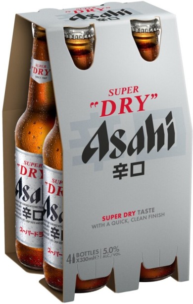 Asahi Super Dry Pale Lager Bottle