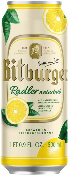 Bitburger Radler Pilsner Can