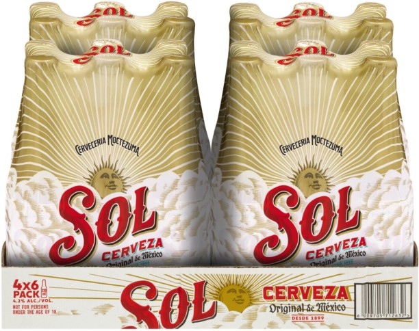 Sol Cerveza Orginal Lager Bottle