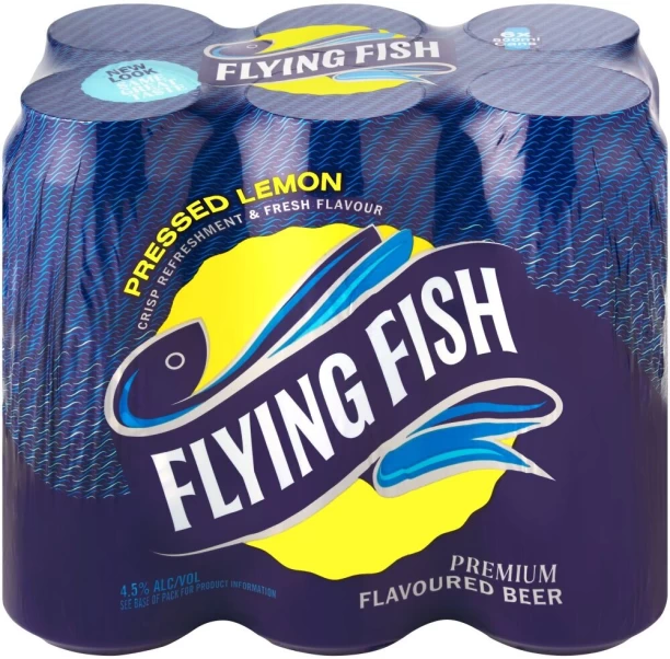 Flying Fish Pressed Lemon Flavoured Beer Can