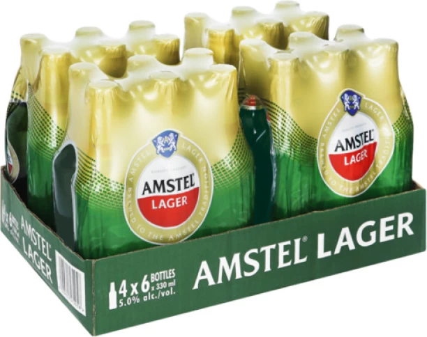 Amstel Lager Bottle