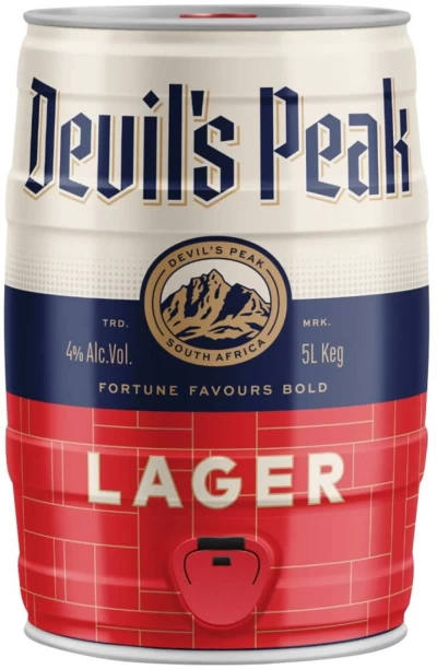 Devil's Peak Lager Keg