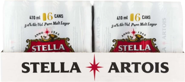 Stella Artois Pure Malt Lager Can