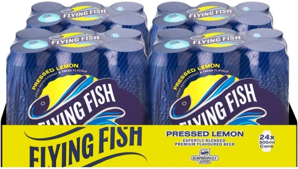Flying Fish Pressed Lemon Flavoured Beer Can
