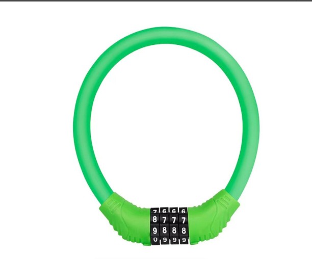 Generic 4-Digit Combination Cable Lock For Bike Scooter Cycle Lock