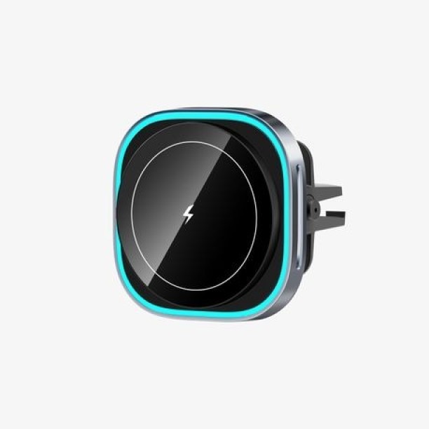 UNITED 15W 360 Rotation Magnetic Wireless Charging Air Vent Mount bo-zj136 Bike Mobile Holder