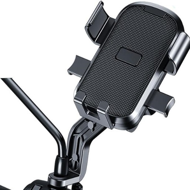 Treqa BT-24 360° Rotating Handlebar Bike Phone Holder Bike Mobile Holder