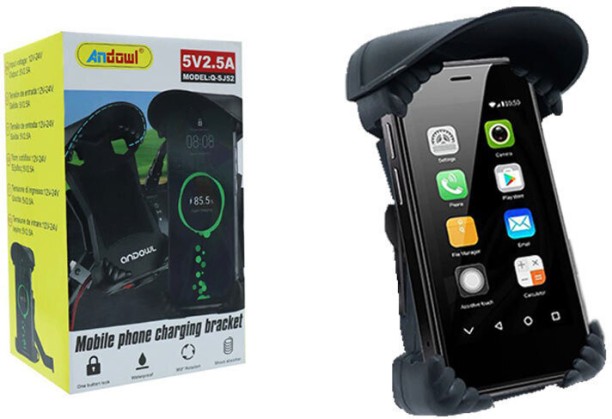 LXD Andowl Wireless Phone Charging Mount Motorbike Q-sj52 Bike Mobile Holder