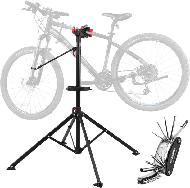MUST Bicycle Repair Stand Rack with Quick Release and Repair Tool Bike Storage Stand