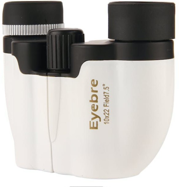 Eyebre HD Mini 10X22 Zoom Binoculars Pocket Optical Power Telescope-white LongRange Binoculars