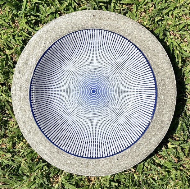 concrete creations Ceramic Bird Baffle