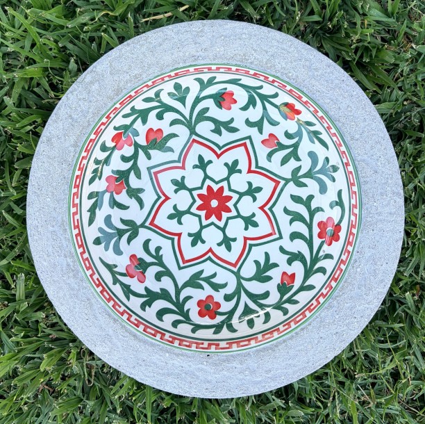 concrete creations Ceramic Bird Baffle