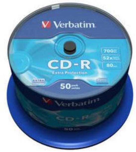 Verbatim CD-R 700 MB Double Sided Dual Layer Blank Media