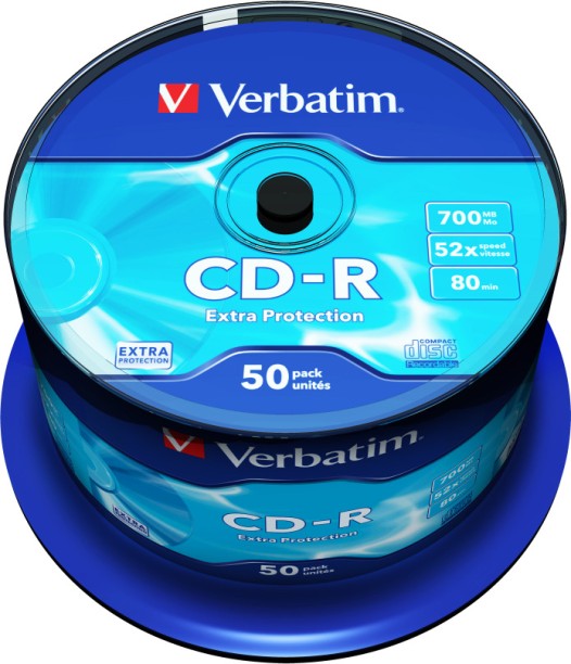 Verbatim CD-R 700 MB Blank Media