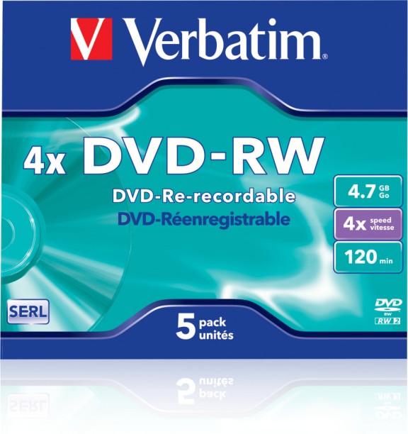 Verbatim DVD-R 4.7 GB Blank Media