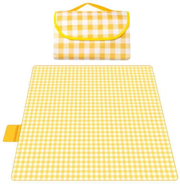 marevic (20 cm x 4 cm) Portable foldable picnic blanket, waterproof and moisture-proof, beach blanket, suitable for holiday barbecues and park camping 200CM*300CM (Comforter)