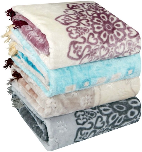 Sesli (160 cm x 160 cm) Mink Frill (Mink Blanket)