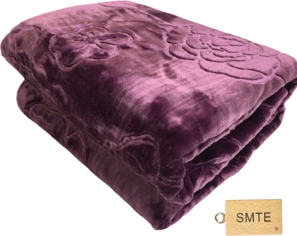 SMTE (150 cm x 200 cm) Queen Size Pure Mink Super soft Blanket (Mink Blanket)
