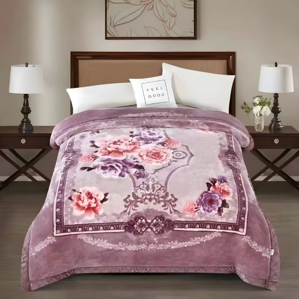 SMTE (50 cm x 40 cm) Cozy Layered Bliss: (Fleece Blanket)