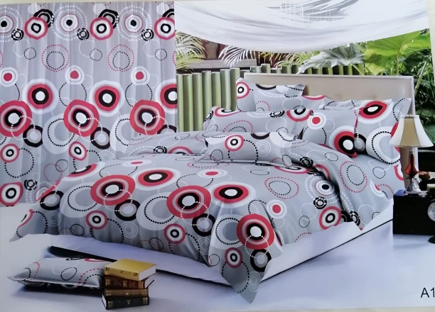 SMTE (150 cm x 200 cm) Abitoffaith - Polka Dot Duvet Cover Set (Duvet)