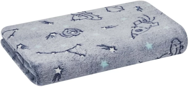 Home Living (300 cm x 300 cm) Glow In The Dark Flannel (Throw)