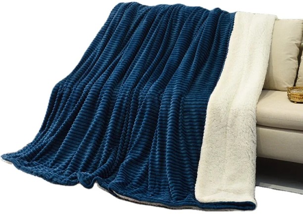 MSN (203 cm x 4 cm) Queen size Winter Thick Warm Blanket (Fleece Blanket)