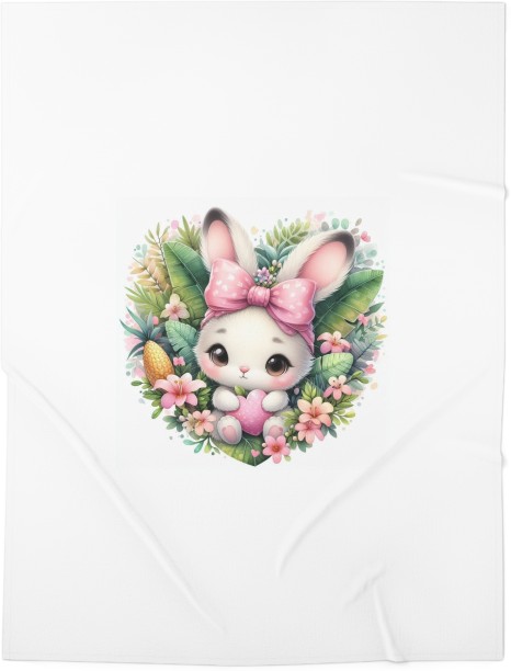 Isles Essentials (70 cm x 100 cm) Bunny (Fleece Blanket)