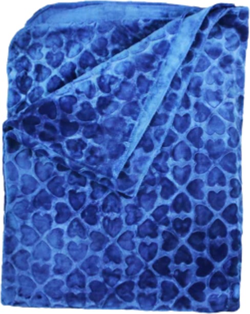 SMTE (200 cm x 220 cm) Super soft Throw Fleece Blanket Warm Winter - Royal Blue (Fleece Blanket)