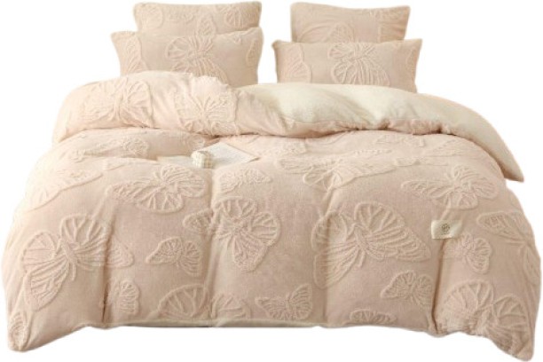 Generic (230 cm x 220 cm) 5Pcs BUTTERFLY GEOMETRIC COMFORTER (Comforter)