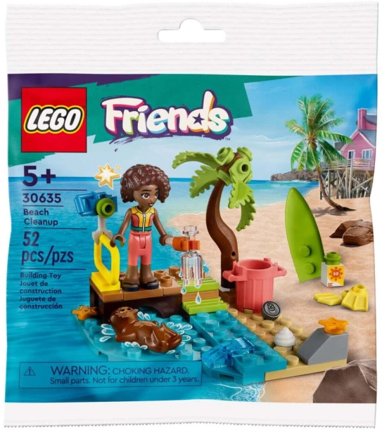 Lego Beach Cleanup Characters