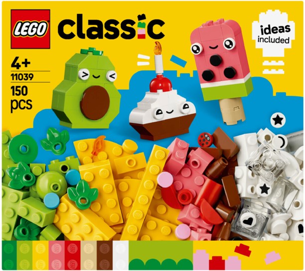 Lego Classic Creative Food Friends Thematic Block Sets