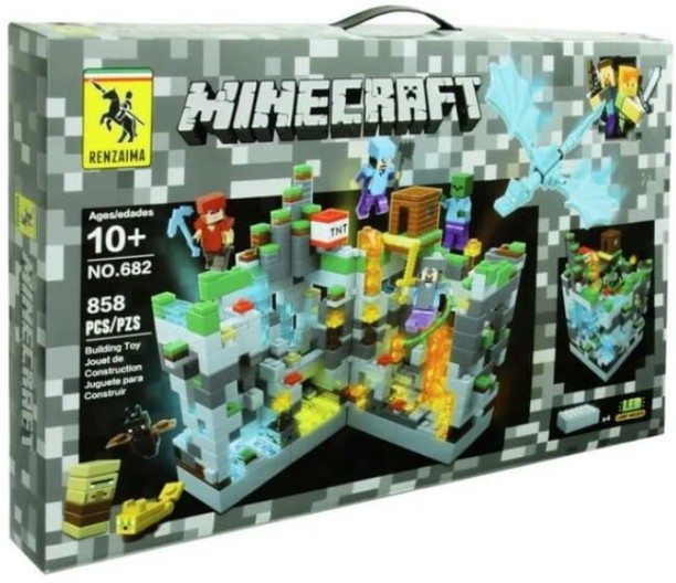 Minecraft Building Construction Blocks – 858 Pieces Minecraft Building - Construction Blocks – 858 Pieces Houses & Buildings