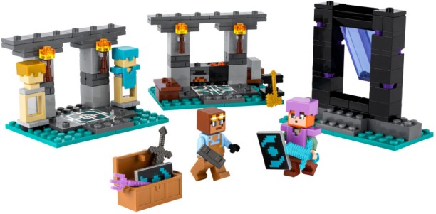 Lego Minecraft The Armoury Soft Blocks