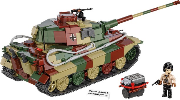 Cobi Panzer VI Ausf. B Königstiger Vehicles