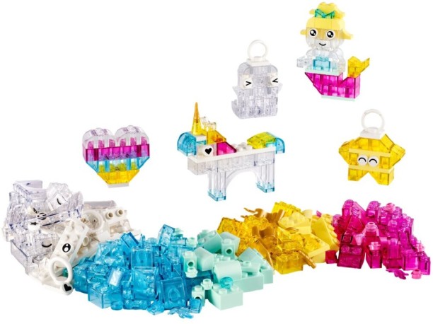 Lego Classic Magical Transparent Boxes Soft Blocks