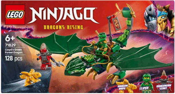 Lego Lloyds Green Forest Dragon Animals