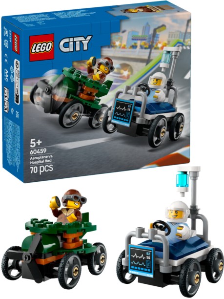 Lego Pk Airplane Vs Hospital Bed Vehicles