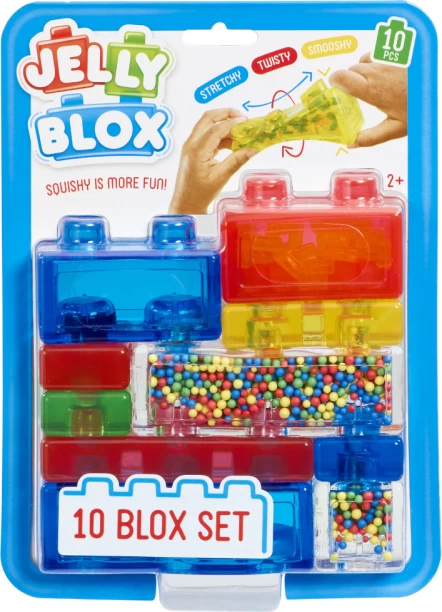 Jelly Blox 10 Piece Set Soft Blocks