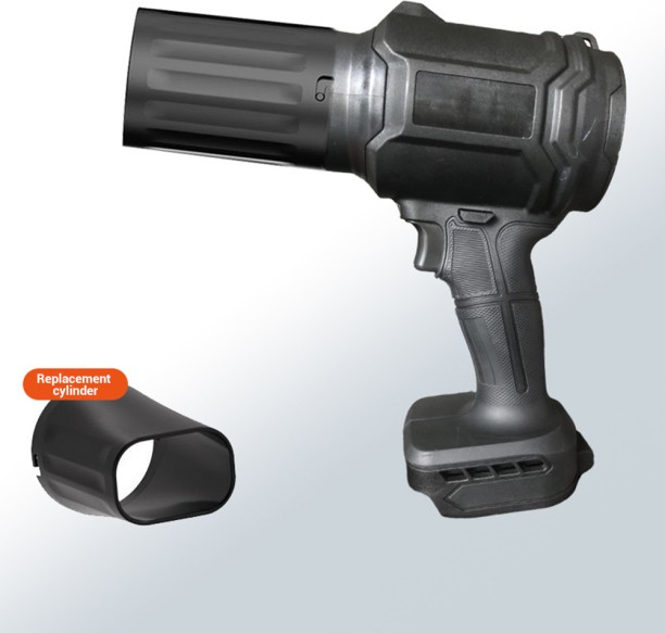 Max (Black no battery)1000W Handheld Fan Electric Air Blower 750g Thrust Stepless Speed Dust Blower Violent Leaf Blower