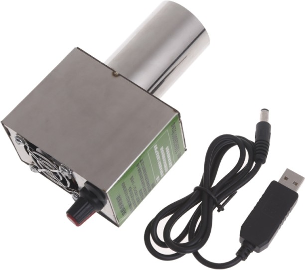 Max 5V 2A Blower Fan High-Percompatiblemance Efficiency 12x3.8cm Quiet Cooling Blower Starter Fan compatible Leaf Blower